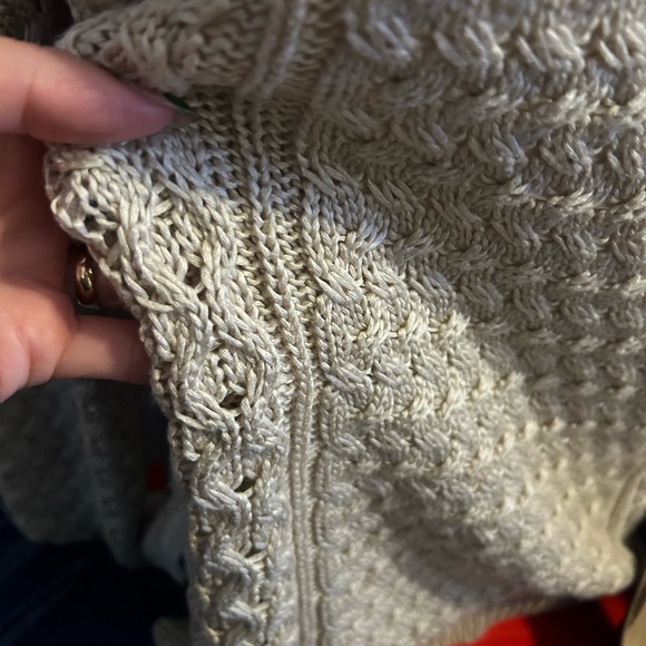 Melanie Lyne  longline cable knit with zip sides - Picture 7 of 9